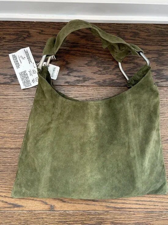 Free People Bobbi Slouch Suede Tote - NWT - Picture 7 of 7